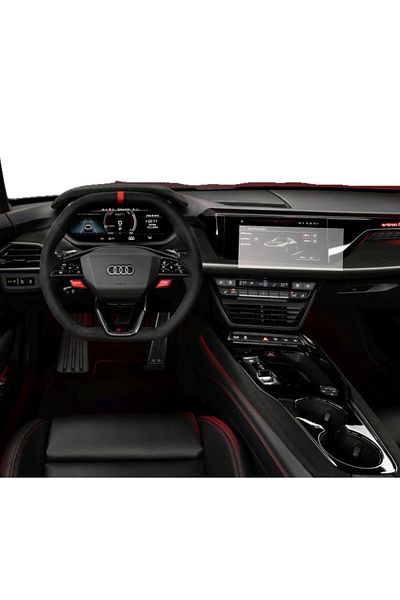 UNIVERSAL CAR Navigation Protection Film Audi e-tron GT 2024+, Duragon, Matte silicone, installation kit