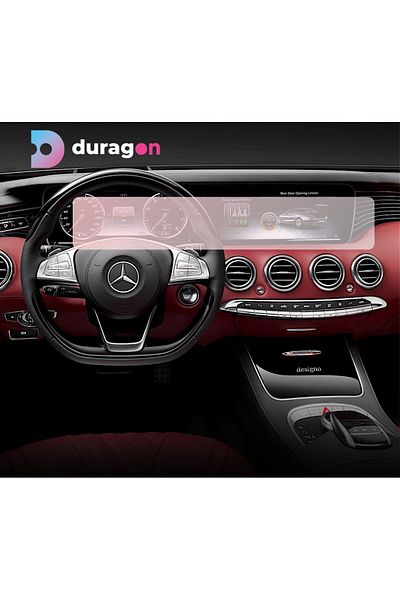 MERCEDES Navigation protection film Duragon, Mercedes Benz S-Class Cabriolet (A217) 2016-2017, matte, kit
