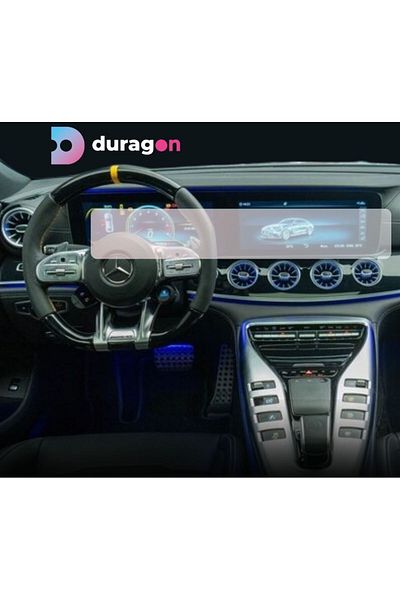 MERCEDES Duragon navigation display protection film, for Mercedes AMG GT R (C 190) 2018+, matte, kit