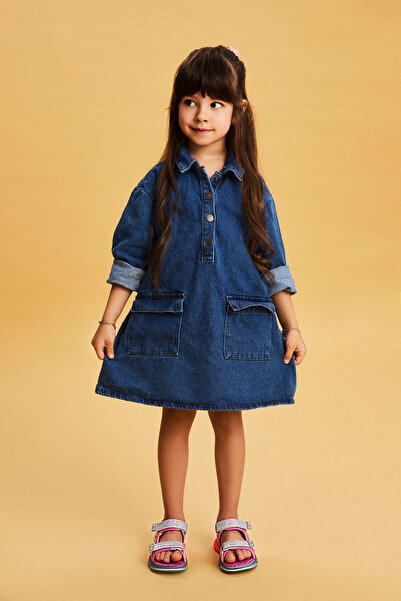 Vicco Can Lighted Girls Preschool Fuchsia Sandals