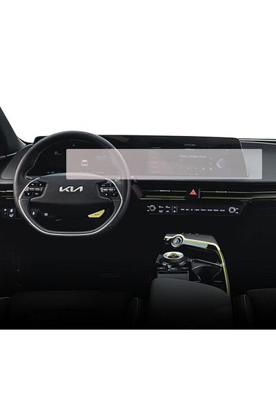 Hyundai / Kia Duragon navigation and dashboard display protection film, for Kia EV6 GT 2021+, kit