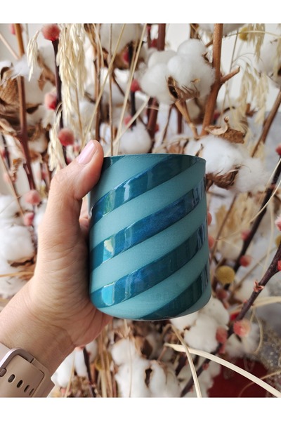 LAMONETA كوب إيليت بورسلين مخطط أفقي مقاس XL