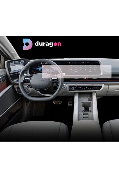 Hyundai Duragon navigation and dashboard display protection film, for Hyundai Ioniq 6 2022+, kit