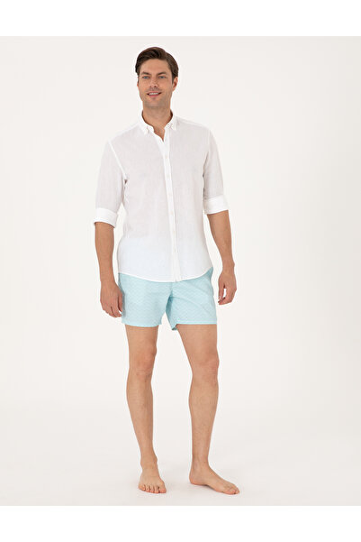 Pierre Cardin Σορτς κολύμβησης Aqua Green 50307956-VR083