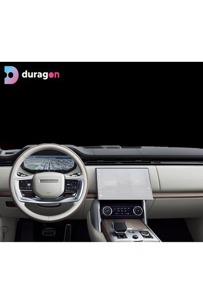 Land Rover Range Rover Navigation Protection Film Land Rover Range Rover SWB 2021-2024, Duragon, Transparent silicone, kit