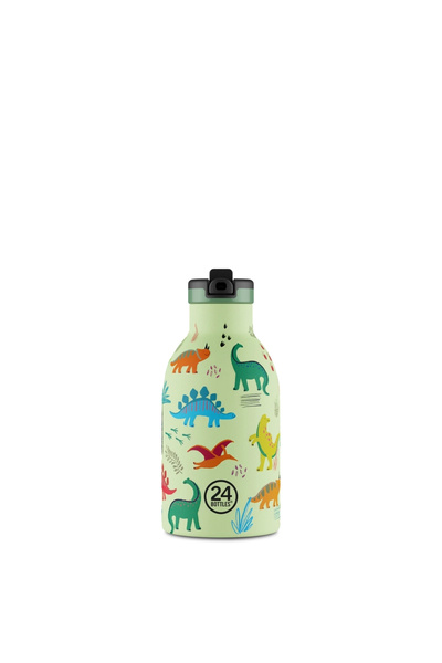 24 Bottles Clima Bottle Jurassic Friends Pipetli Paslanmaz Çelik Termos 330 ml