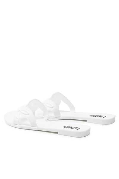 Karl Lagerfeld Women's Flip-flops white KARL LAGERFELD-KL80008 V11 WHITE RUBBER