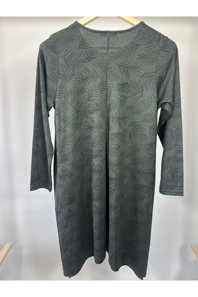 Damla Γυναικεία Μπλούζα Χακί Plus Size