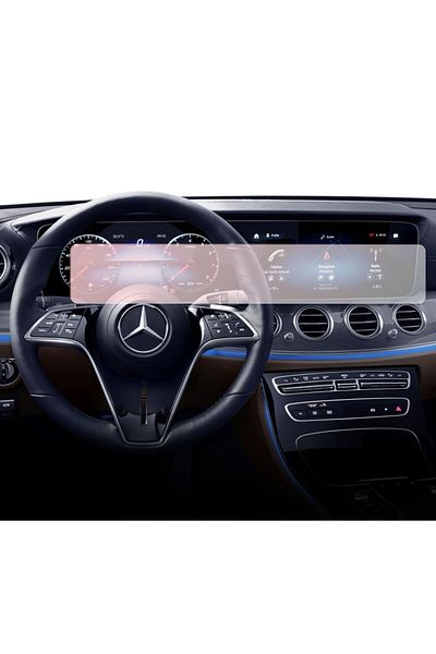MERCEDES Duragon navigation and dashboard clock foil, for Mercedes Benz E-Class (W213) 2020-2023, matte, kit