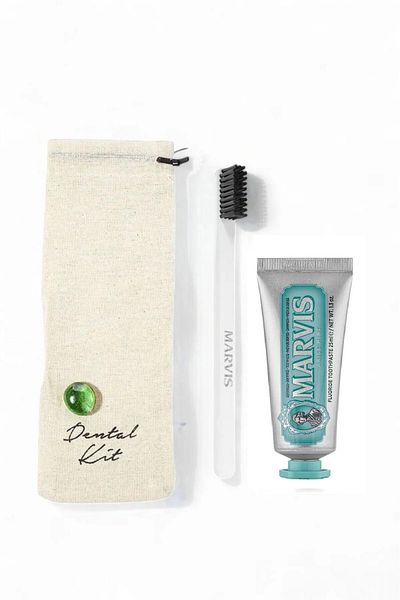 Marvis Anise Mint Toothpaste 25 ml + Soft White Toothbrush Dental Kit