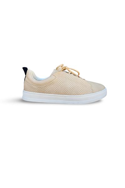 Esprit Q17EK1W041 sports shoes, cream color, leather 38