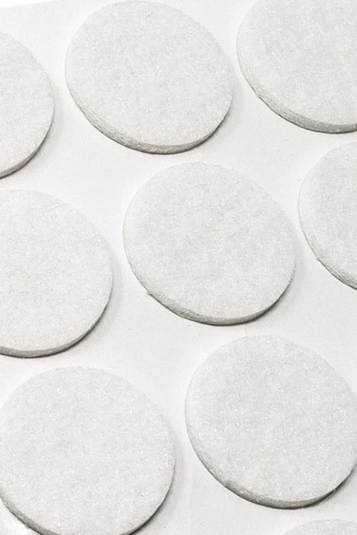 EYD Yapışkanlı Parke Zemin Koruyucu Kaydırmaz Keçe Masa Sandalye Ayak Keçesi 20MM (50 Adet)