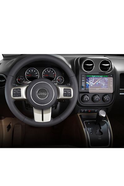 Jeep Navigation Protection Film Jeep Compass 2011-2016, Duragon, Matte silicone, installation kit