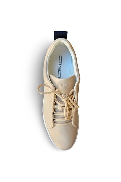 Esprit Q17EK1W041 sports shoes, cream color, leather 38
