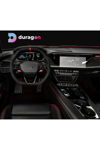 UNIVERSAL CAR Navigation Protection Film Audi e-tron GT 2024+, Duragon, Matte silicone, installation kit