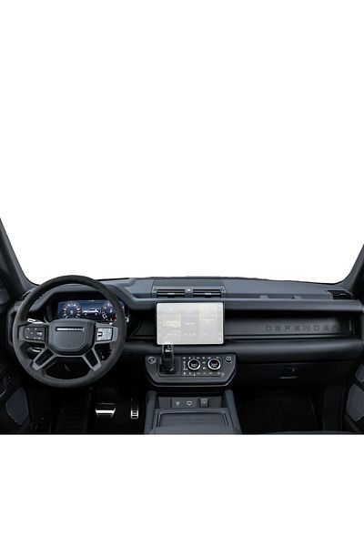 Land Rover Range Rover Land Rover Defender OCTA 2024 Navigation Protection Film, Duragon, Matte silicone, installation kit