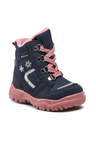 Superfit Ghete de zăpadă albastre pentru fete SUPERFIT-1-000046-8010 M