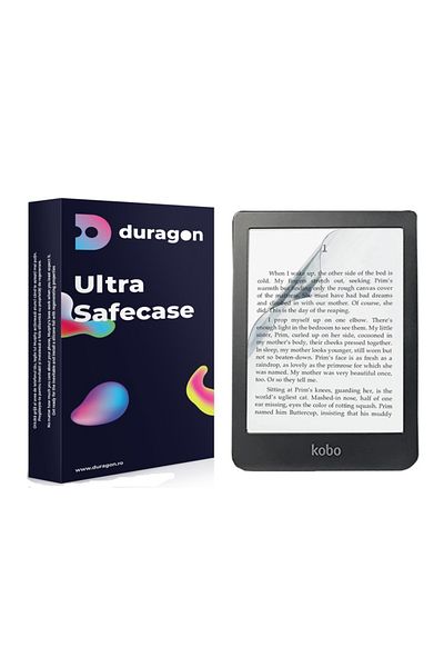 kobo Duragon Matte Film, for Kobo Clara 2E, Kit included, Anti-Fingerprint, silicone