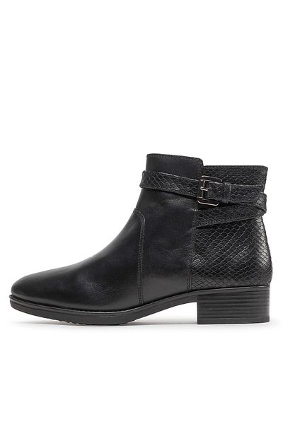 Geox Ghete de damă negre GEOX-D26G1E-04341 C9999