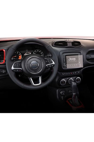 Jeep Navigation Protection Film Jeep Renegade 2014-2018, Duragon, silicone, installation kit