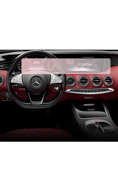 MERCEDES Navigation protection film Duragon, Mercedes Benz S-Class Cabriolet (A217) 2016-2017, matte, kit