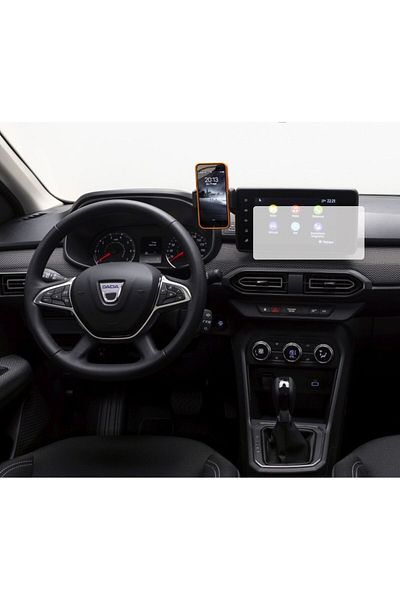 Dacia Navigation Display Protection Film, Duragon, Dacia Logan 2020-2024, silicone, Installation kit