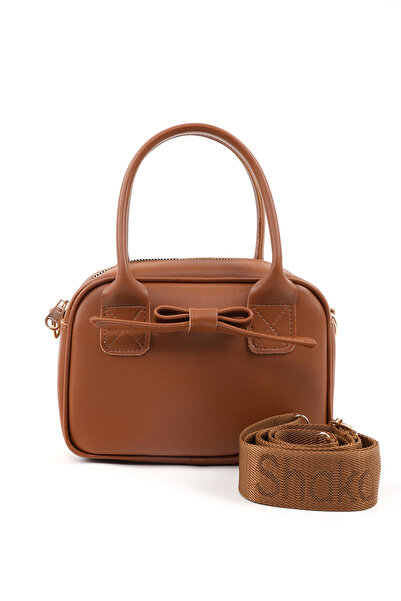 SHAKA Taba Shk217 Τσάντα από συνθετικό δέρμα με φιόγκο, μονόχωρο, με φερμουάρ...