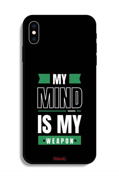 Tolwak Protective Case For Apple iPhone X My Mind Is My