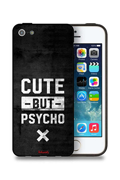 Tolwak جراب حماية لجهاز Apple iPhone 5/5s/SE لطيف ولكنه مجنون