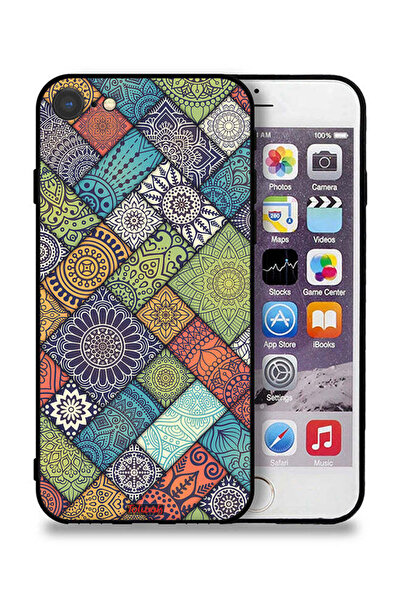 Tolwak جراب حماية Apple iPhone SE (2020) بنمط ماندالا