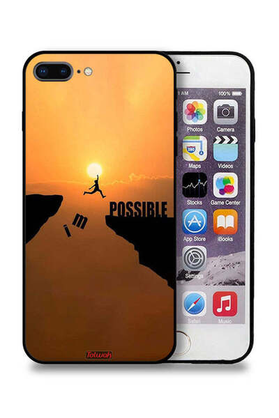Tolwak جراب حماية لجهاز Apple iPhone 7 Plus I Am Possible
