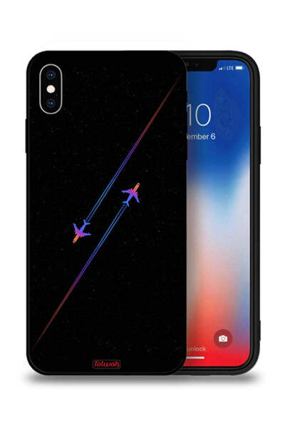 Tolwak غطاء حماية لجهاز Apple iPhone XS Max - فن الطائرات