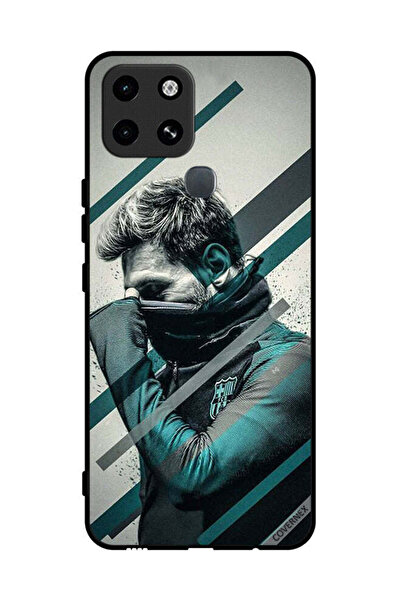 Covernex غطاء حماية لهاتف إنفينيكس سمارت 6 ميسي يخفي وجهه