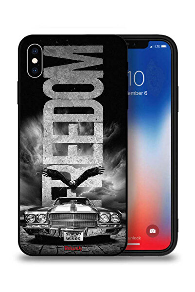 Tolwak جراب حماية من آبل آيفون XS ماكس بتصميم فريدوم آرت