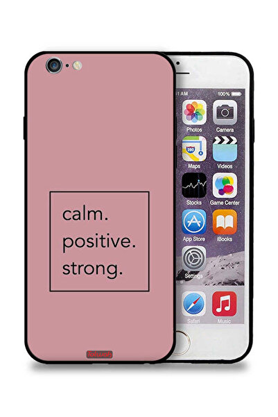 Tolwak جراب حماية لهاتف Apple iPhone 6/6s - هادئ وإيجابي وقوي