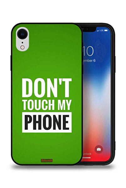 Tolwak جراب حماية لجهاز Apple iPhone XR - لا تلمس هاتفي