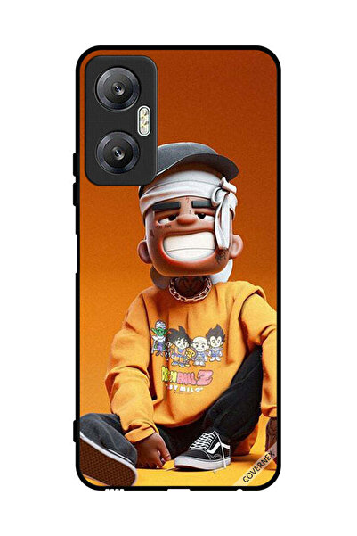 Covernex غطاء حماية لهاتف Infinix Hot 20 - رسمة فتى متعب مصاب