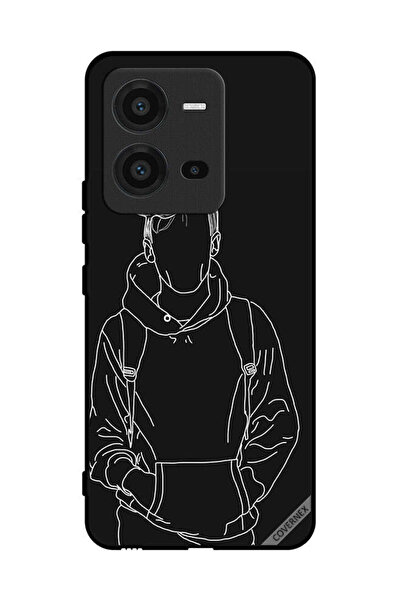 Covernex غطاء حماية لهاتف فيفو V25 رسم جاكيت بوي