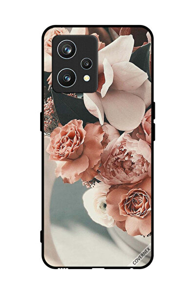 Covernex غطاء حماية لهاتف Realme 9 Pro Plus باقة من زهور الخوخ الجميلة
