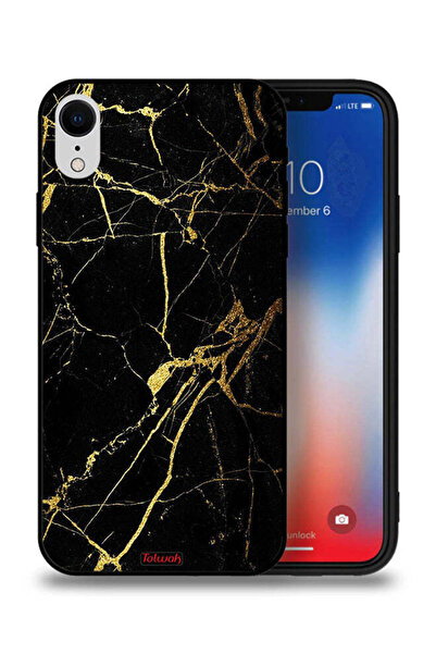 Tolwak غطاء حماية رخامي متشقق لجهاز Apple iPhone XR