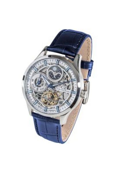 Carl Von Zeyten Carl von Zeyten CVZ 0063 SLS Freiburg Automatic Dual Time Mens Watch 44mm