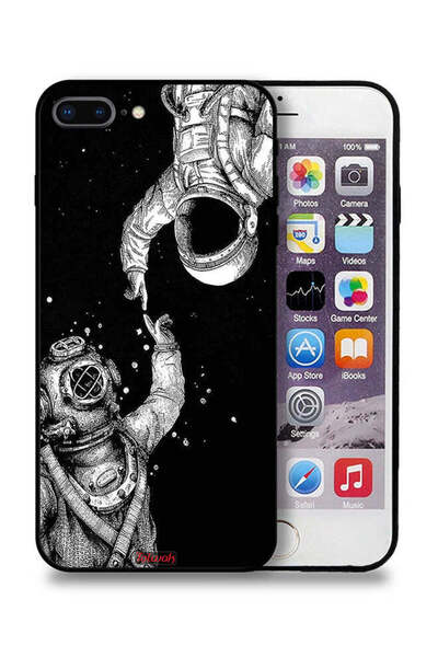 Tolwak جراب حماية لجهاز Apple iPhone 8 Plus بتصميم رواد الفضاء