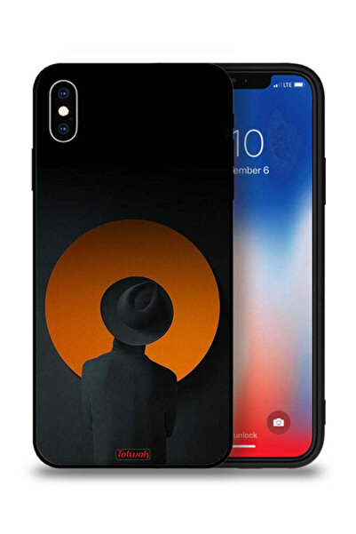 Tolwak جراب حماية لجهاز Apple iPhone XS بتصميم قبعة صبي