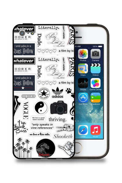 Tolwak غطاء الحماية لجهاز Apple iPhone 5/5s/SE يتحدث فقط