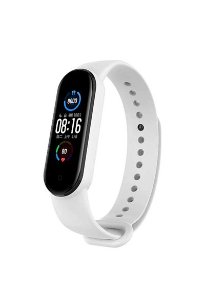 CepteToptan Ally Silicone Strap for Xiaomi Band 5 Smart Bracelet-(1903) - Mki̇5141-2970