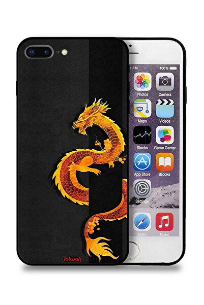 Tolwak غطاء حماية لجهاز Apple iPhone 7 Plus بتصميم فن التنين