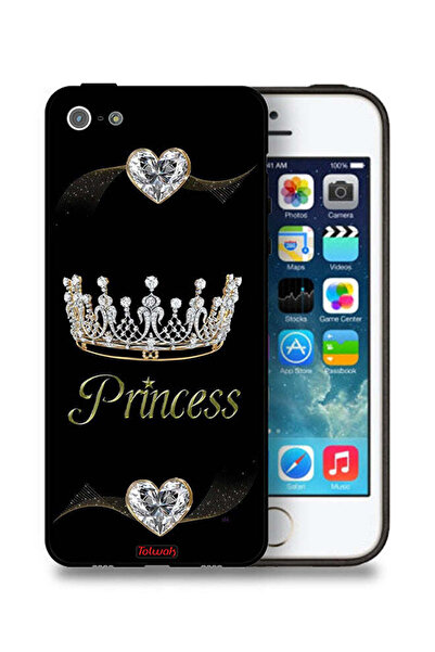 Tolwak غطاء حماية بتصميم الأميرة لهاتف Apple iPhone 5/5s/SE