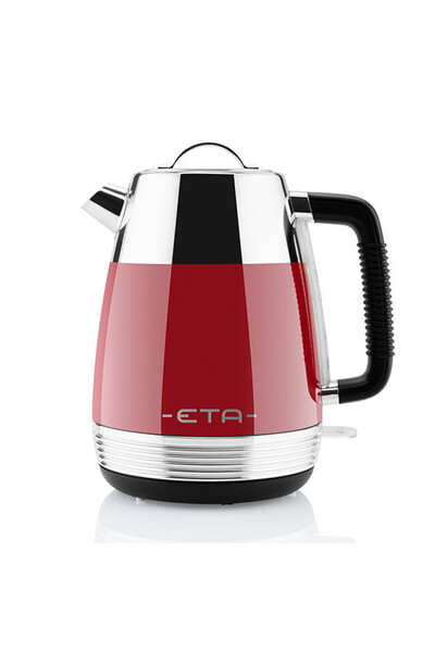 ETA Electric kettle ETA Storio 918630, 2150 W, 1.7 L, stainless steel, retro design, red