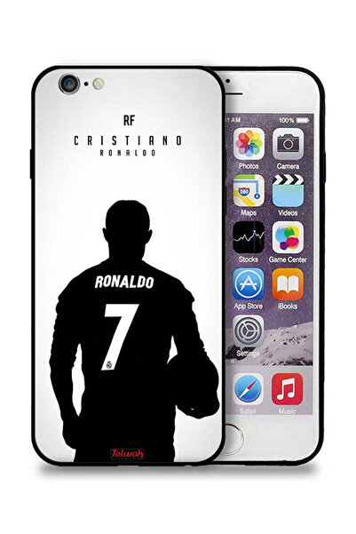 Tolwak جراب حماية لجهاز Apple iPhone 6/6s بقناع كريستيانو رونالدو