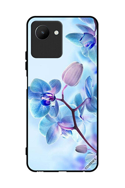 Covernex غطاء حماية لهاتف Realme C30s بنقشة زهور الأوركيد